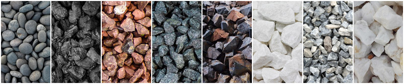 Vertical crusher applicable raw material