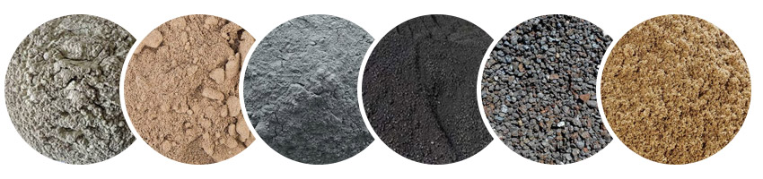 Wheel mixer materials