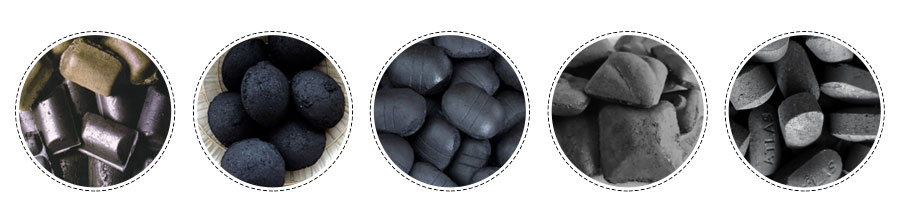 The shapes of briquette