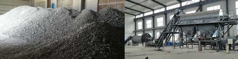 Aluminum Dross Recycling Briquette Press Machine And Process