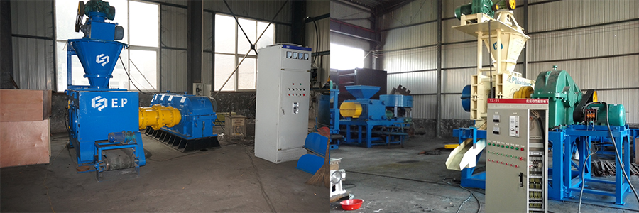 High Pressure Roll Briquette Machine